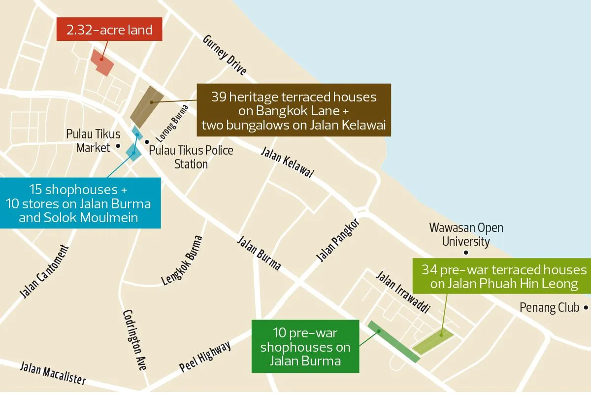 The Cheah trust’s 80-year lock has expired, its 2.32-acre Jalan Kelawai corner sold for RM130mil, RM1,287 psf