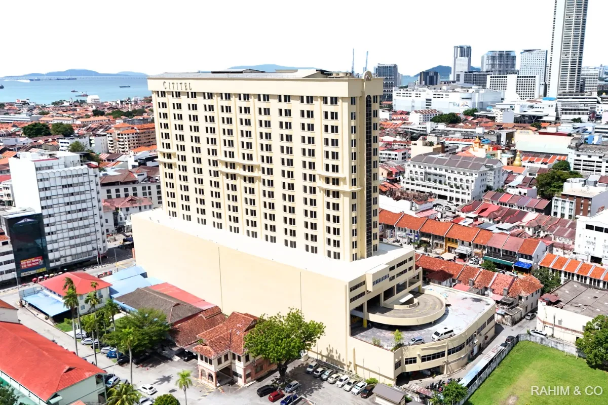 Cititel Penang for sale at RM163m, about RM361,000 a room