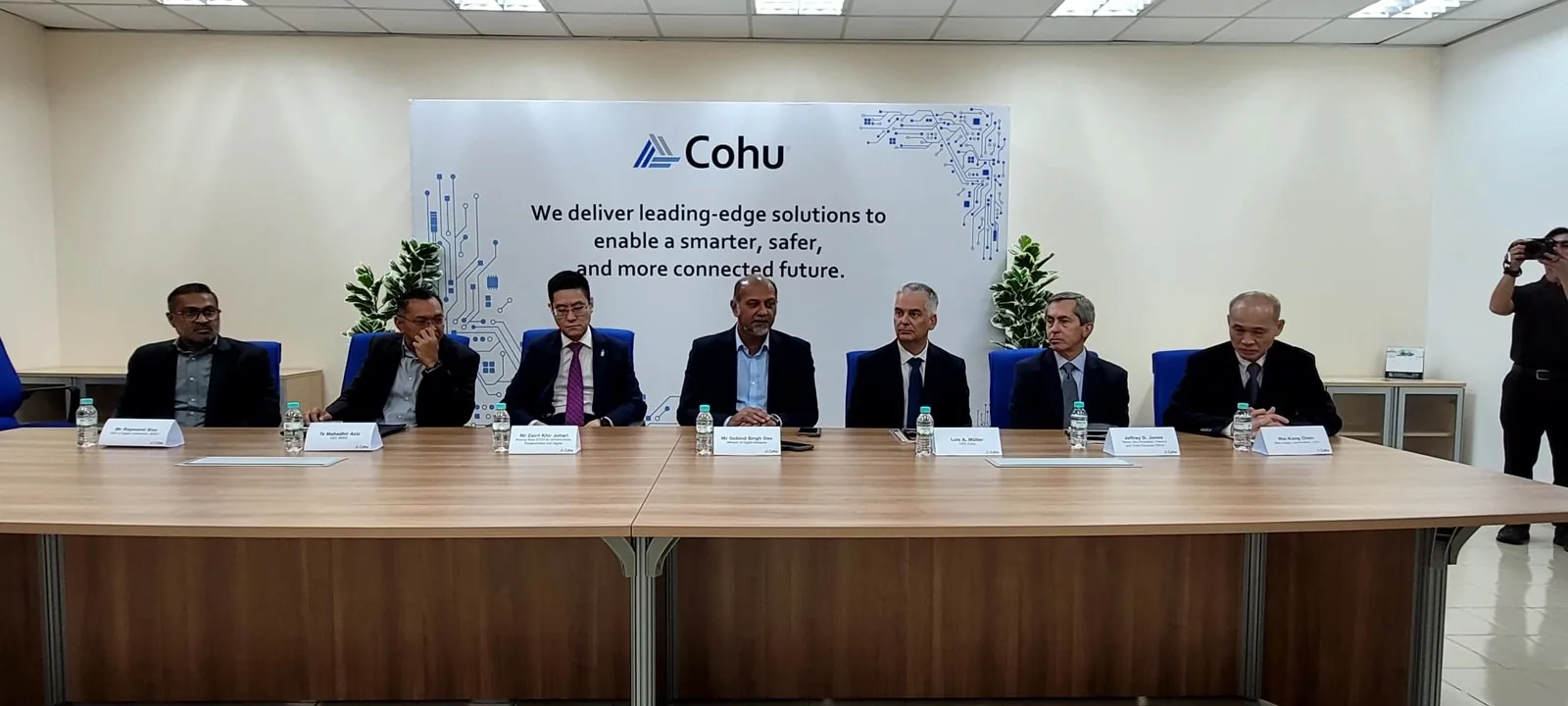 The opening panel at Cohu’s Penang design centre, 21 June 2024. Photo: InvestPenang