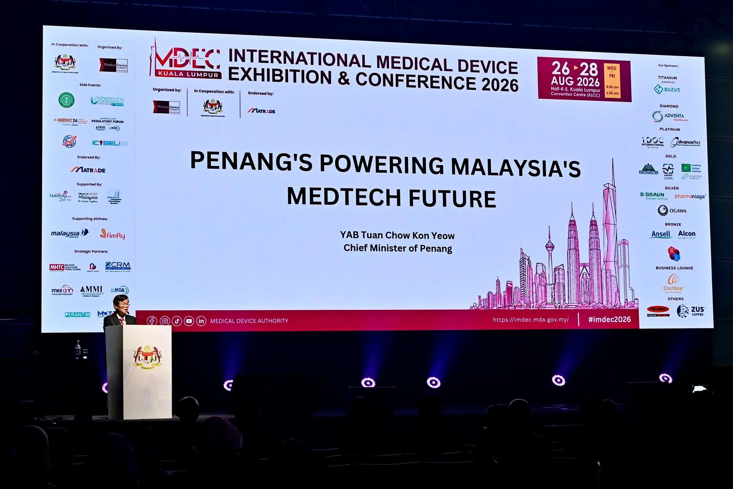 Penang pushes medtech as its hedge against the chip cycle — and medtech tenants are the strongest industrial occupiers in Penang