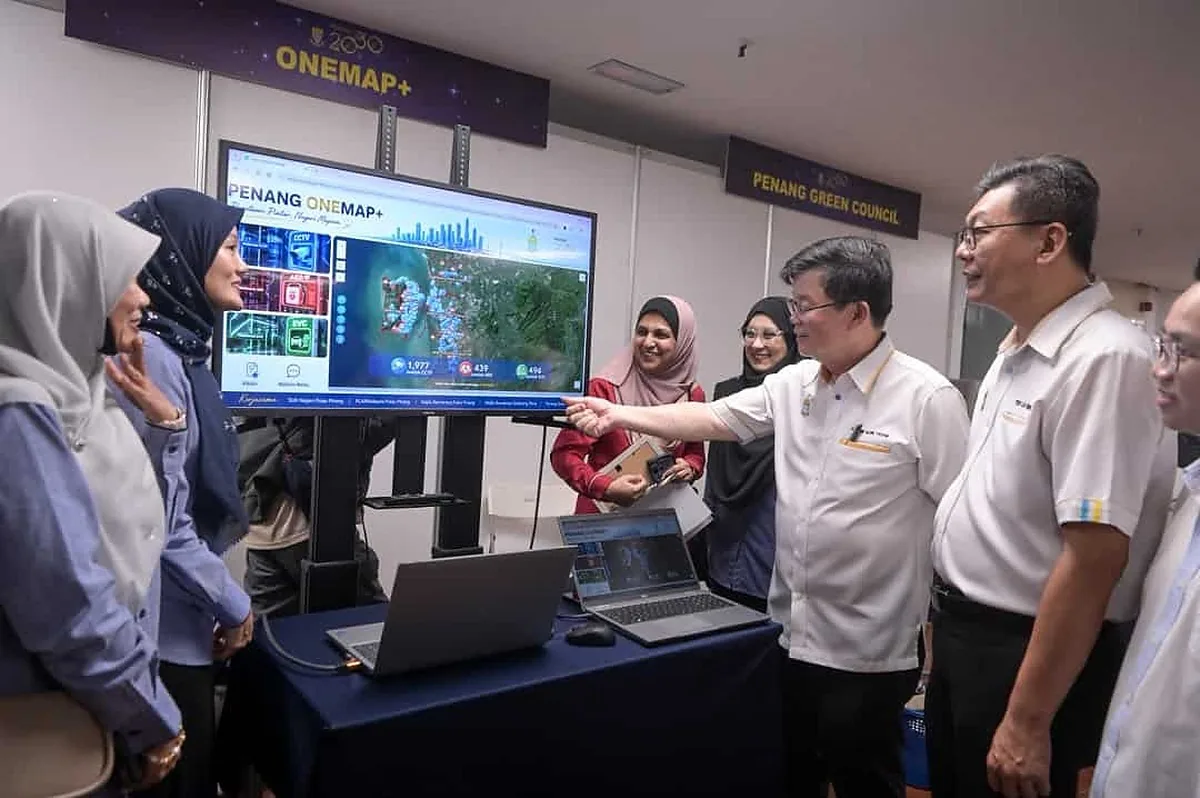 Penang launches ONEMAP+: 1,977 CCTV cameras, 439 AEDs and 494 EV chargers on one public map